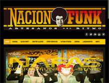 Tablet Screenshot of nacionfunk.com